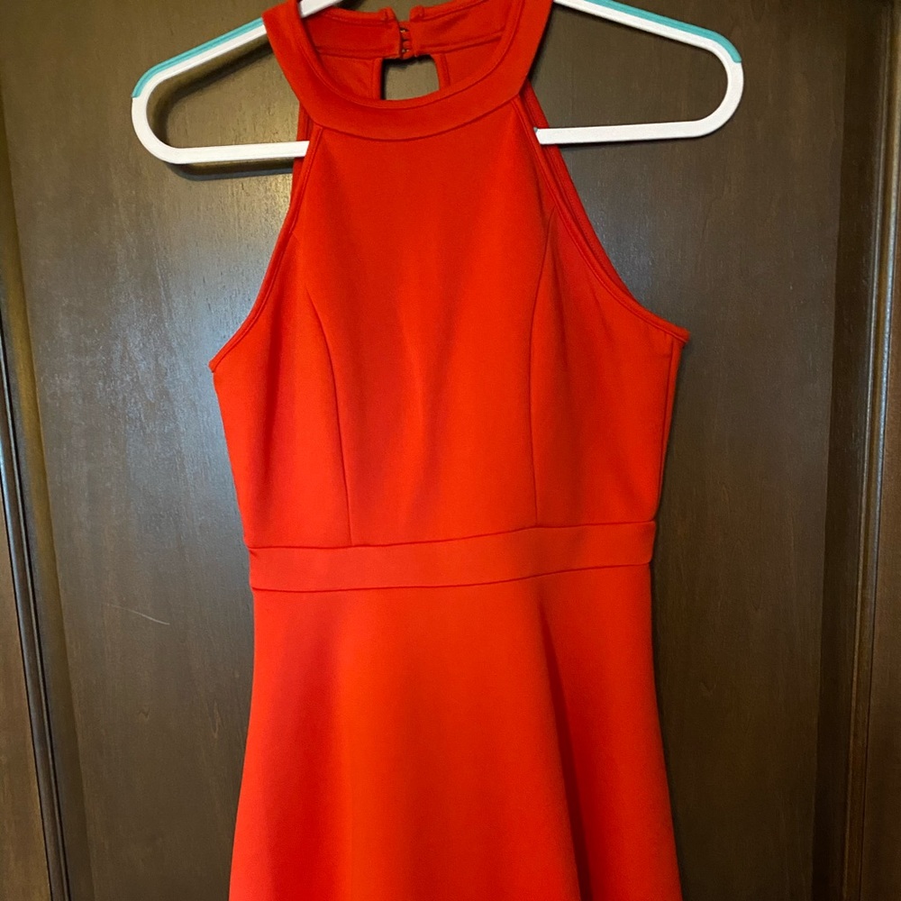 Red dress